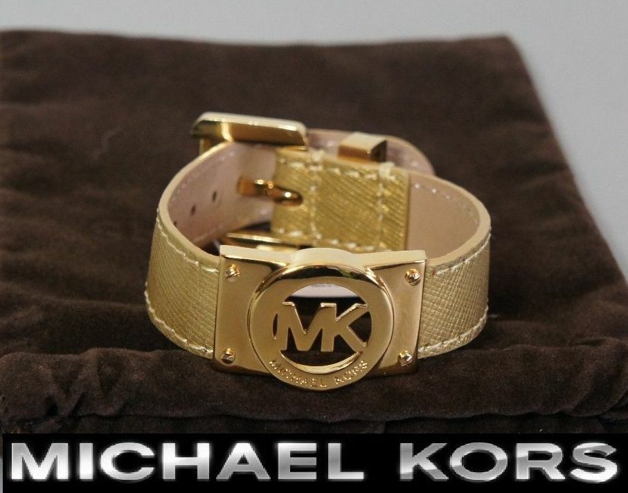 MICHAEL KORS WOMEN'S NATURAL OLIVE GREEN BRACELET MKJ3867