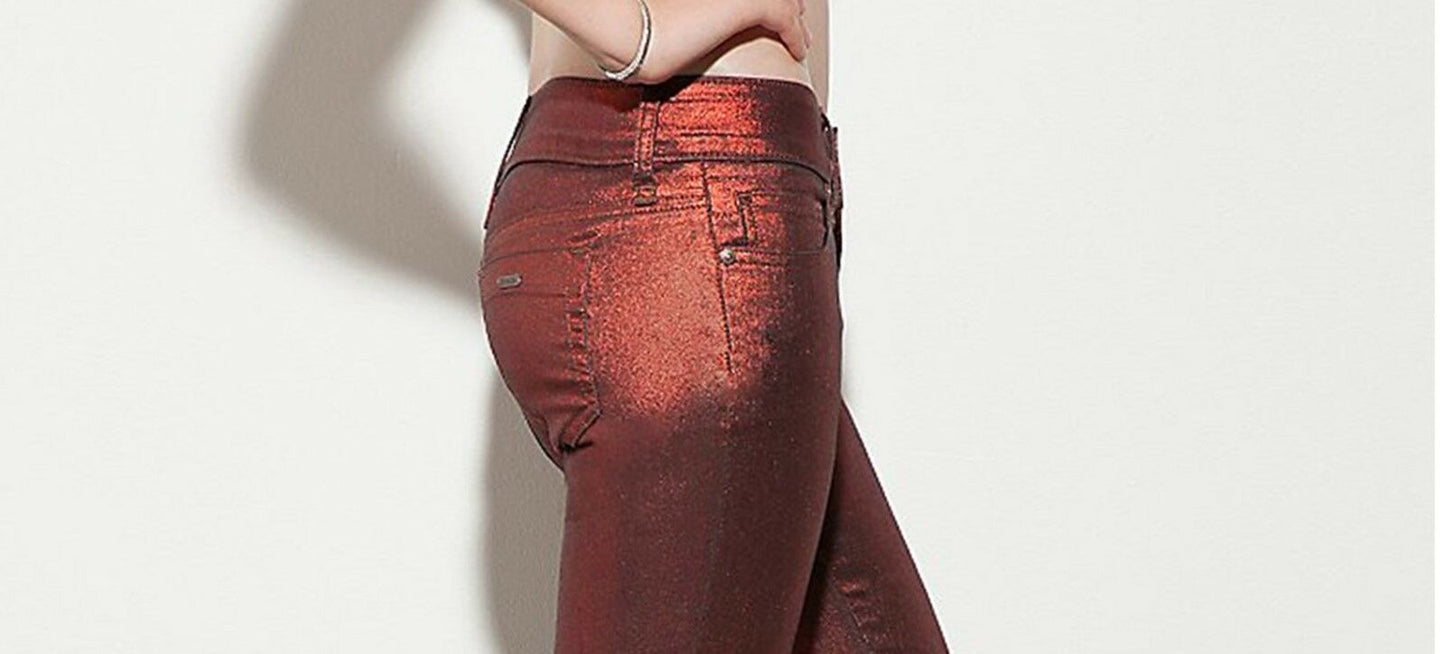 G by GUESS WOMEN'S SUZETTE SUPER SKINNY HOLIDAZED JEANS Sz. 25