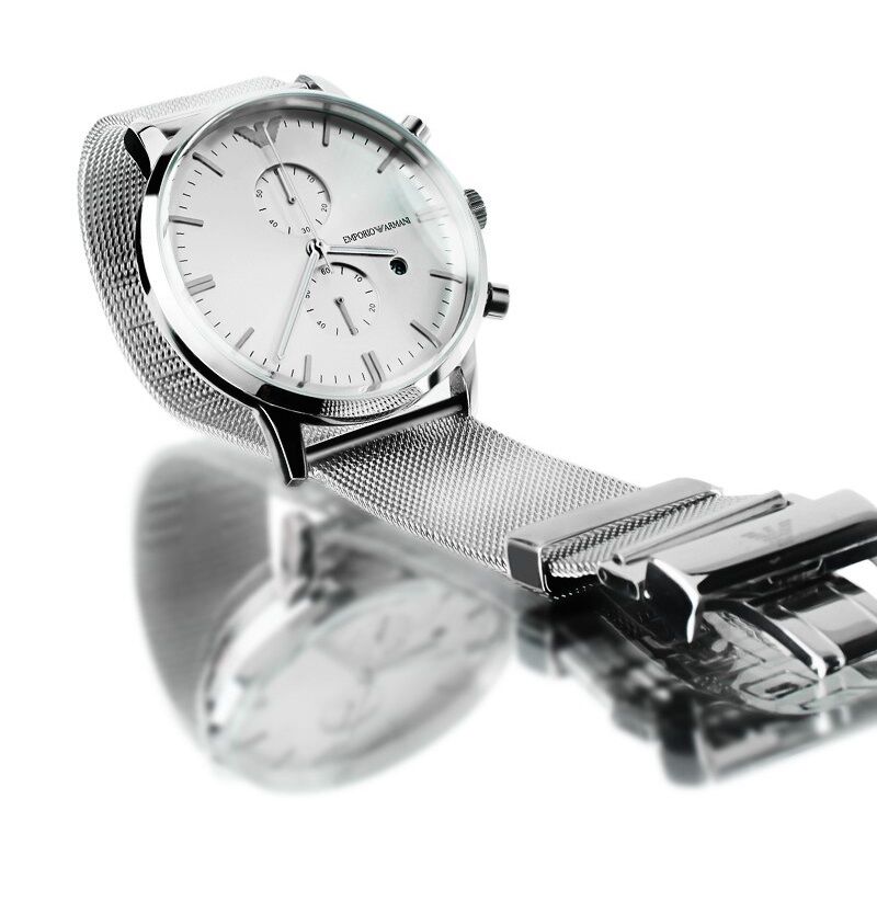 EMPORIO ARMANI MEN'S COLLECTION CHRONOGRAPH WATCH AR0390