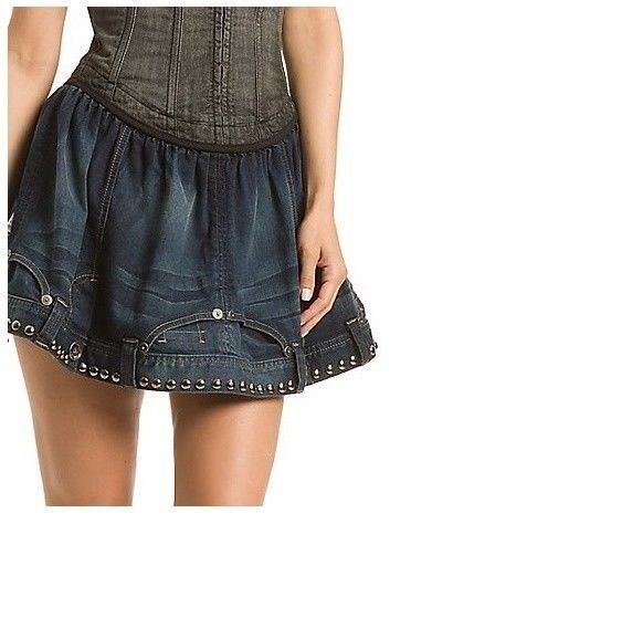 NWT $218 GUESS PREMIUM JEANS NATAZHA DENIM DRESS Sz. 3