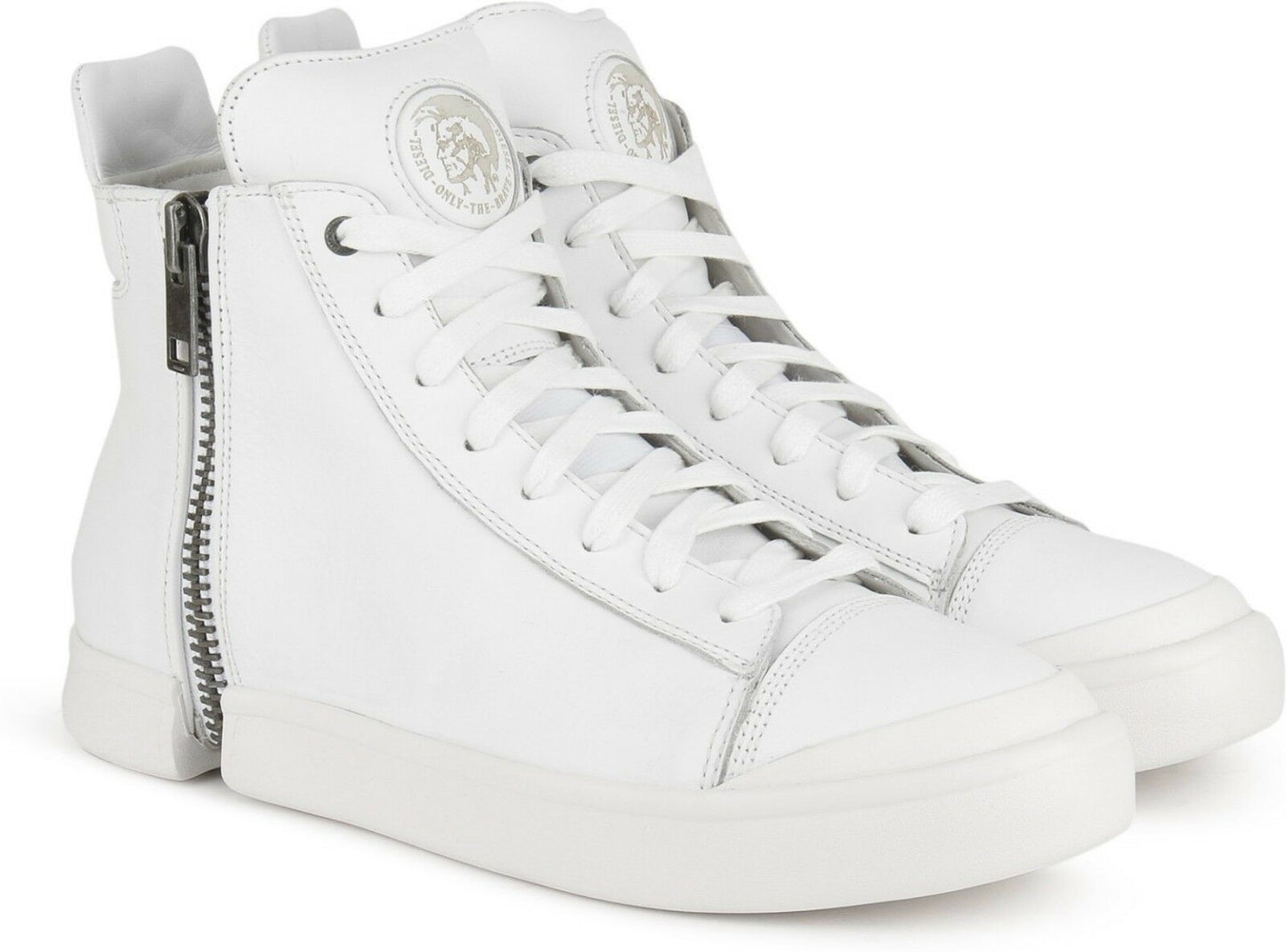Diesel Sneakers Mens White Shoes size 10.5