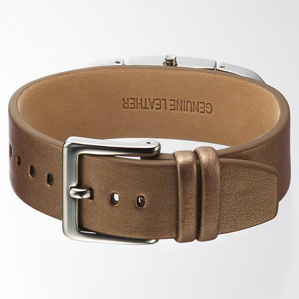 DKNY LADIES LUXURY DRESS WATCH TAUPE LEATHER BAND NY9127