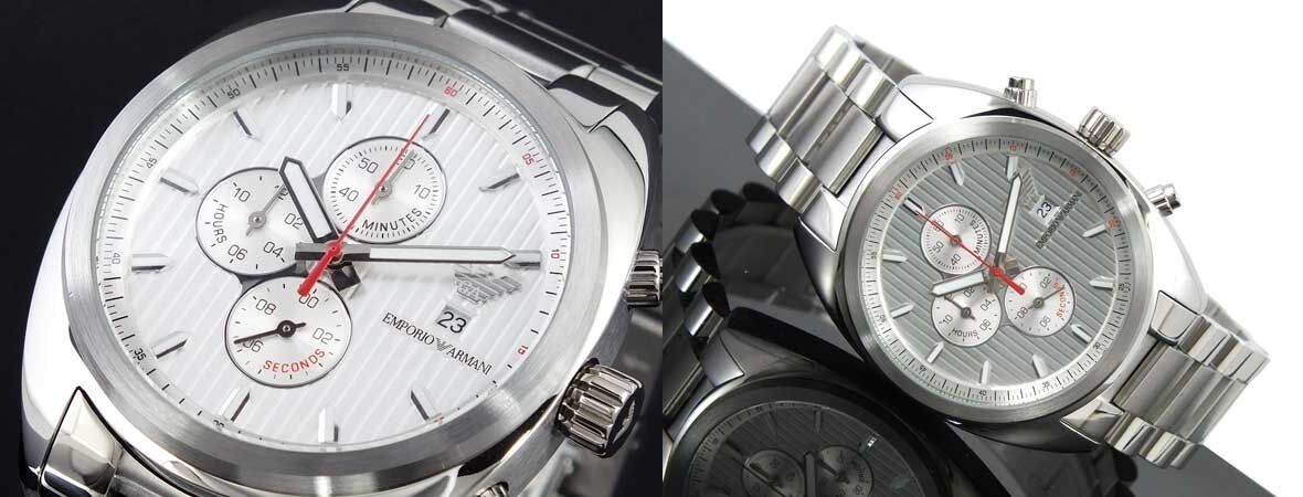 EMPORIO ARMANI MEN'S CHRONOGRAPH LUXURY EDITION WATCH AR5958