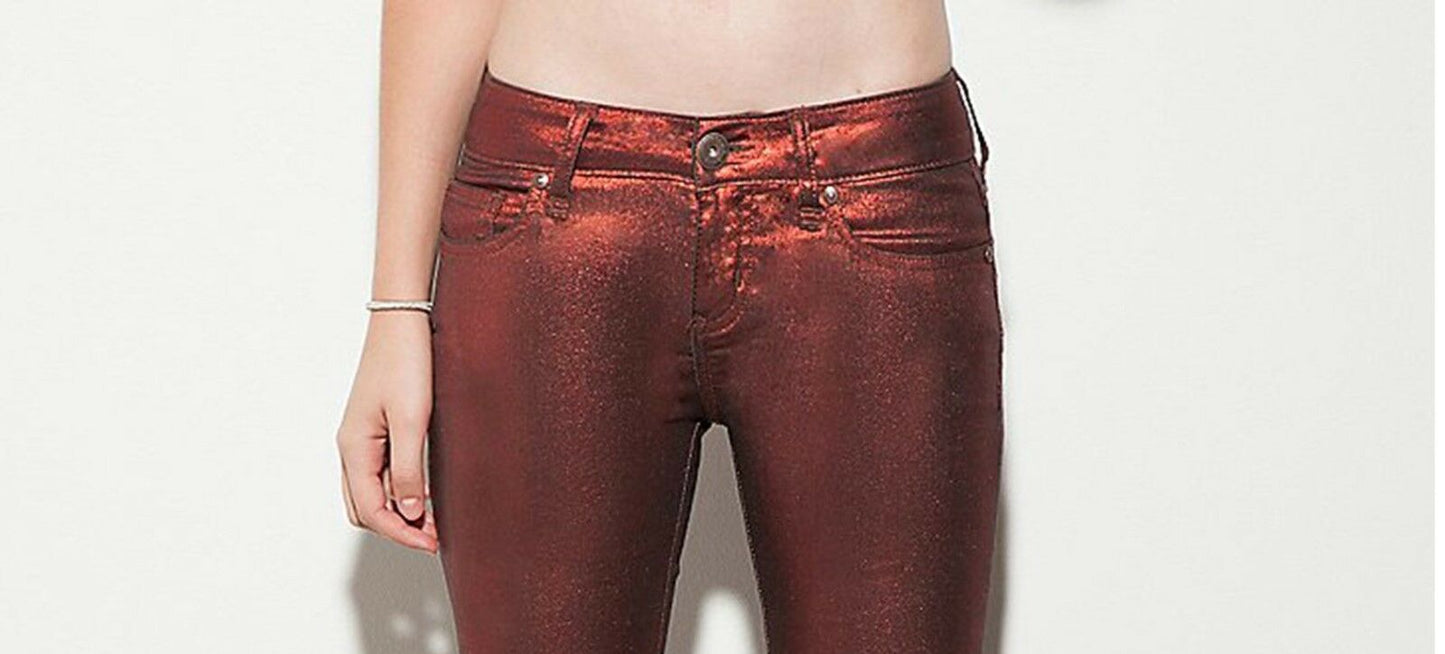 G by GUESS WOMEN'S SUZETTE SUPER SKINNY HOLIDAZED JEANS Sz. 25