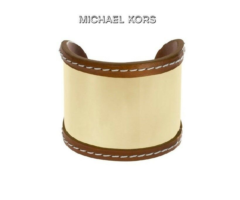 MICHAEL KORS Cuff Bracelet Gold/Brown MKJ2063