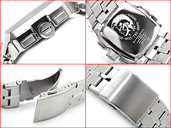 DIESEL MEN'S ICE VERSION SILVER TOP COLLECTION WATCH DZ4258
