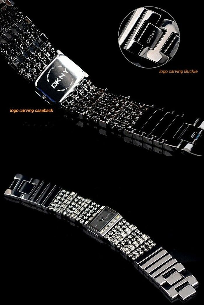 DKNY LADIE'S GREY CRYSTALS COLLECTION SEXY AND CUTE WATCH NY3969