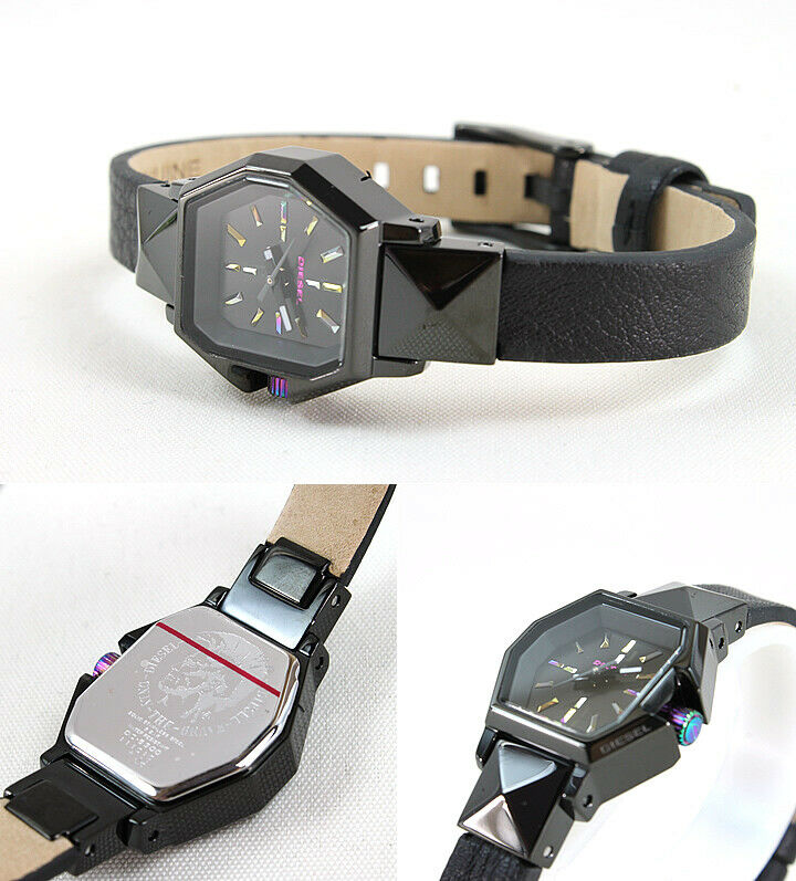 DIESEL WOMEN'S LEATHER WATCH DZ5300