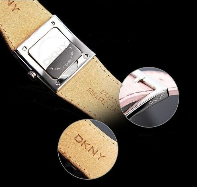 DKNY LADIE'S LUXURY DRESS TIMEPIECE COLLECTION PINK WATCH NY3453