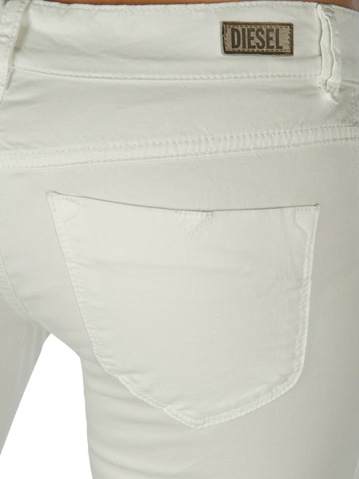 DIESEL WOMEN'S LIVIER FLARE-Z IN THE 00LRN Off WHITE Sz. 25