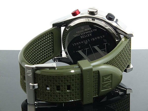 ARMANI EXCHANGE MEN'S CHRONOGRAPH ARMY RACING WATCH AX1138