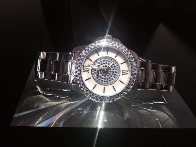 EXPRESS WOMEN'S BLUE CRYSTALS LUXURY EXPRESS WATCH 38006128