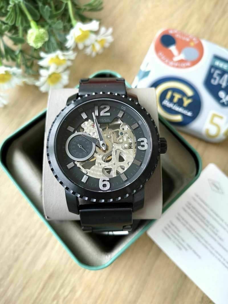 FOSSIL MEN'S SKELETON AUTOMATIC WATCH BQ2271