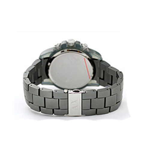 ARMANI EXCHANGE MEN'S CHRONOGRAPH GREY ALUMINUM WATCH AX1208