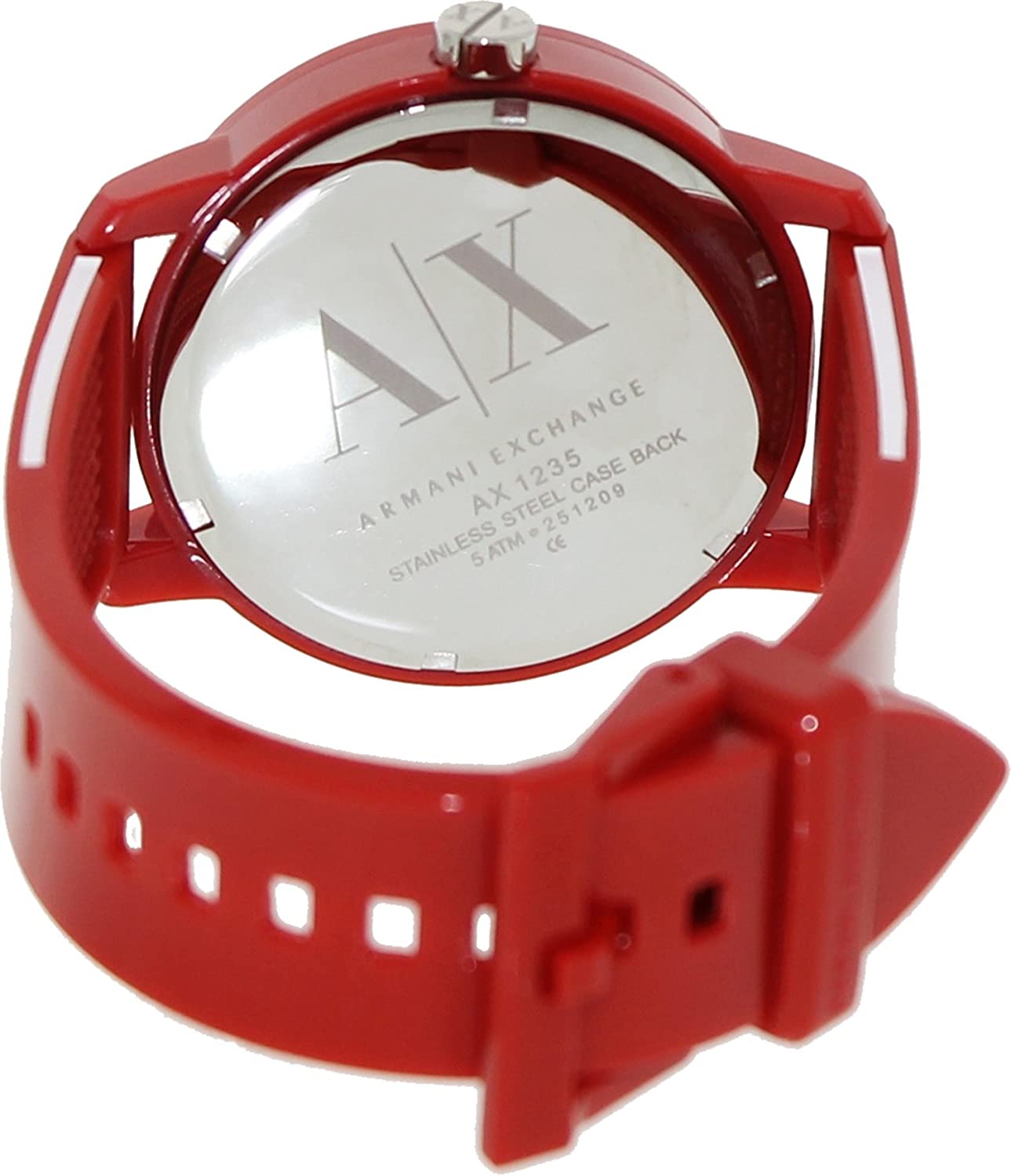 ARMANI EXCHANGE LADIE'S SPORT RUBBER PINK WATCH AX1231