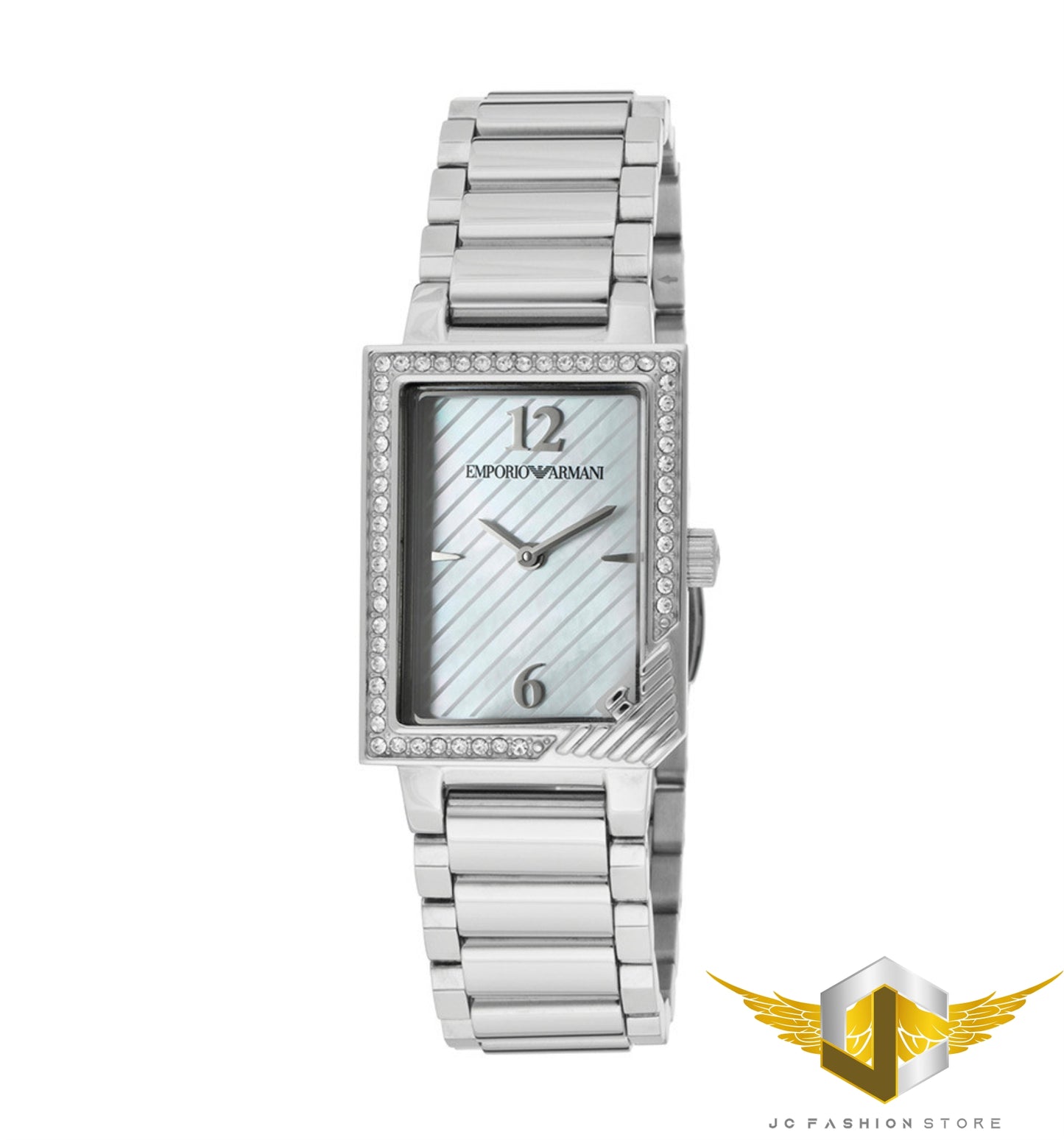 EMPORIO ARMANI COLLECTION LOGO LADIES LUXURY WATCH AR0758