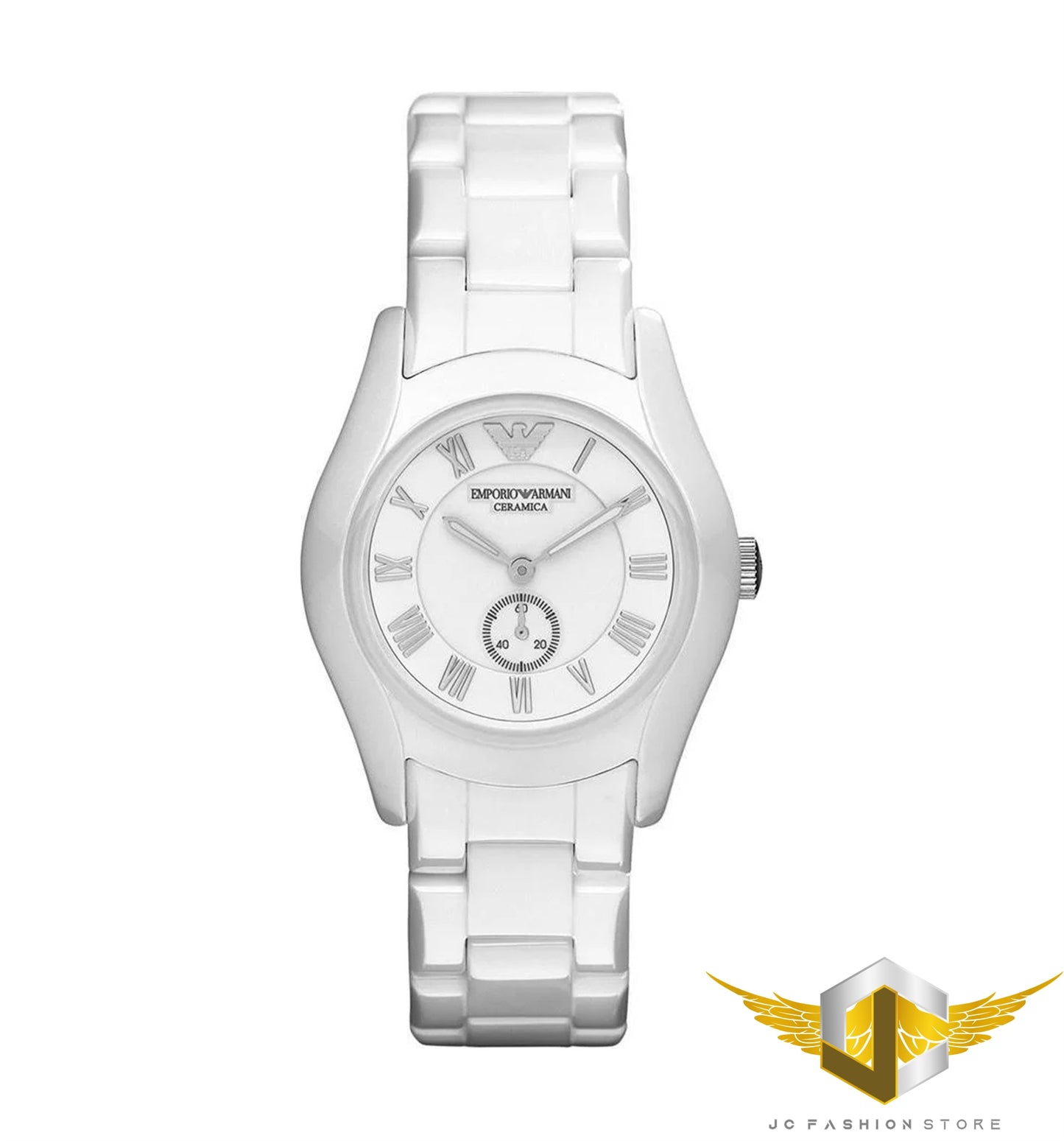 EMPORIO ARMANI LADIE'S COLLECTION SECOND DIAL CERAMIC AR1405