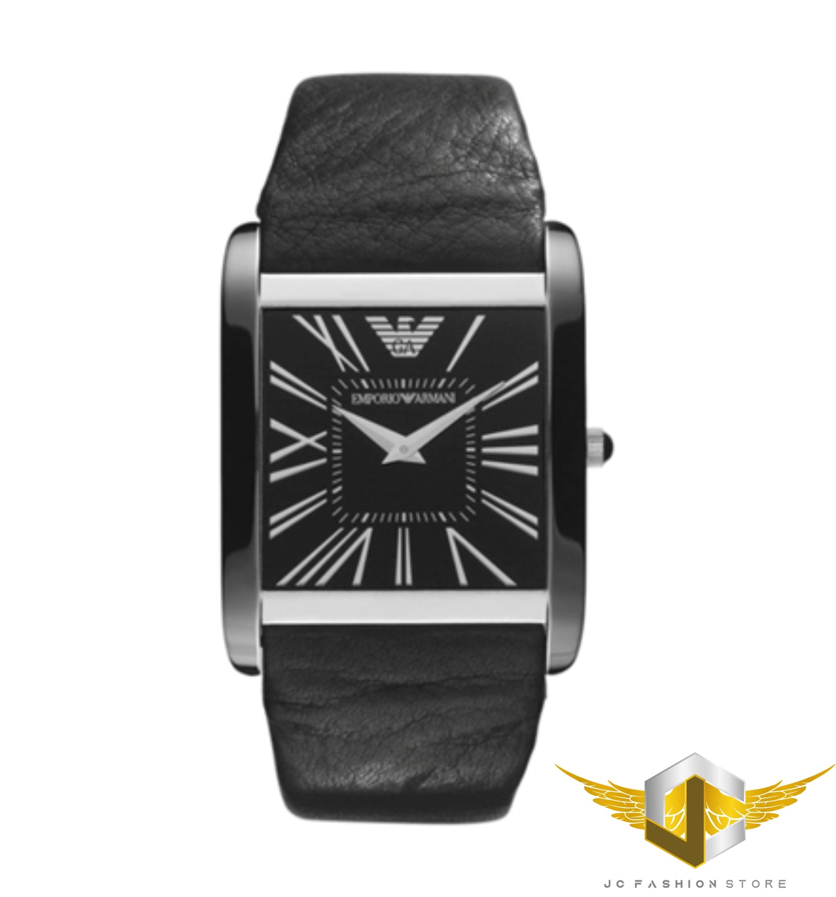 EMPORIO ARMANI MEN S ROMAN NUMERAL LEATHER WATCH AR2006 JCFashionStore