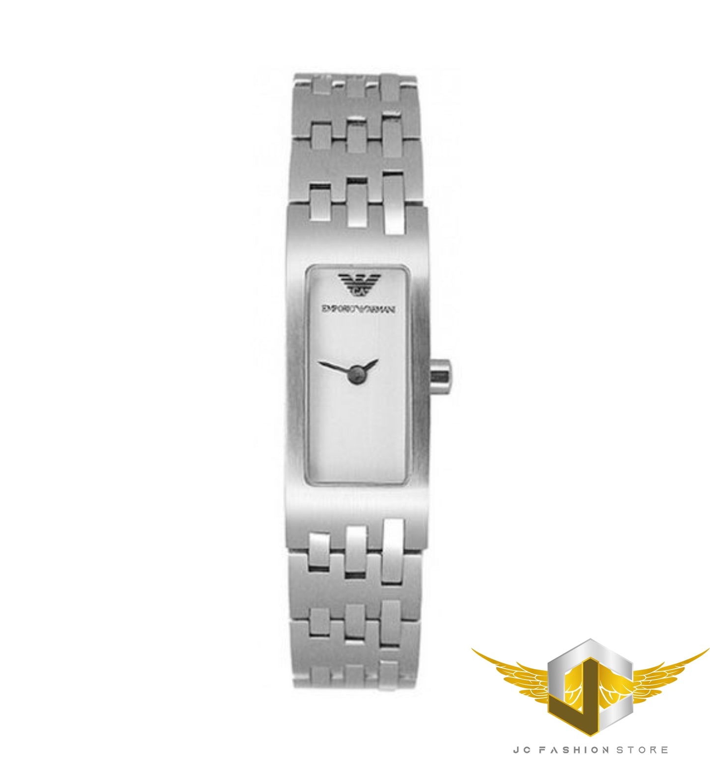 EMPORIO ARMANI LADIE'S TOP COLLECTION SILVER DRESS WATCH AR5544