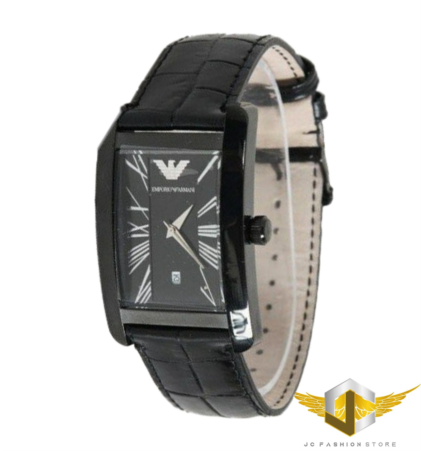EMPORIO ARMANI MEN'S BLACK IN BLACK EDITION WATCH AR9031