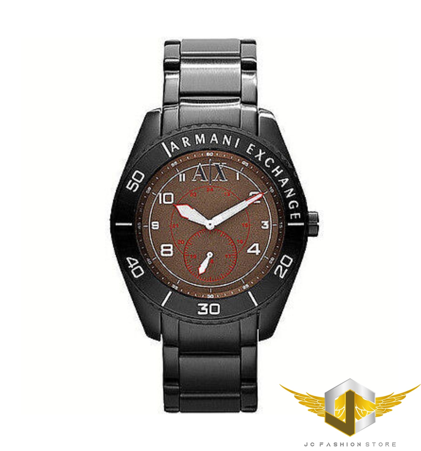 ARMANI EXCHANGE MEN'S LUXURY COLLECTION DRESS BLACK WATCH AX1264