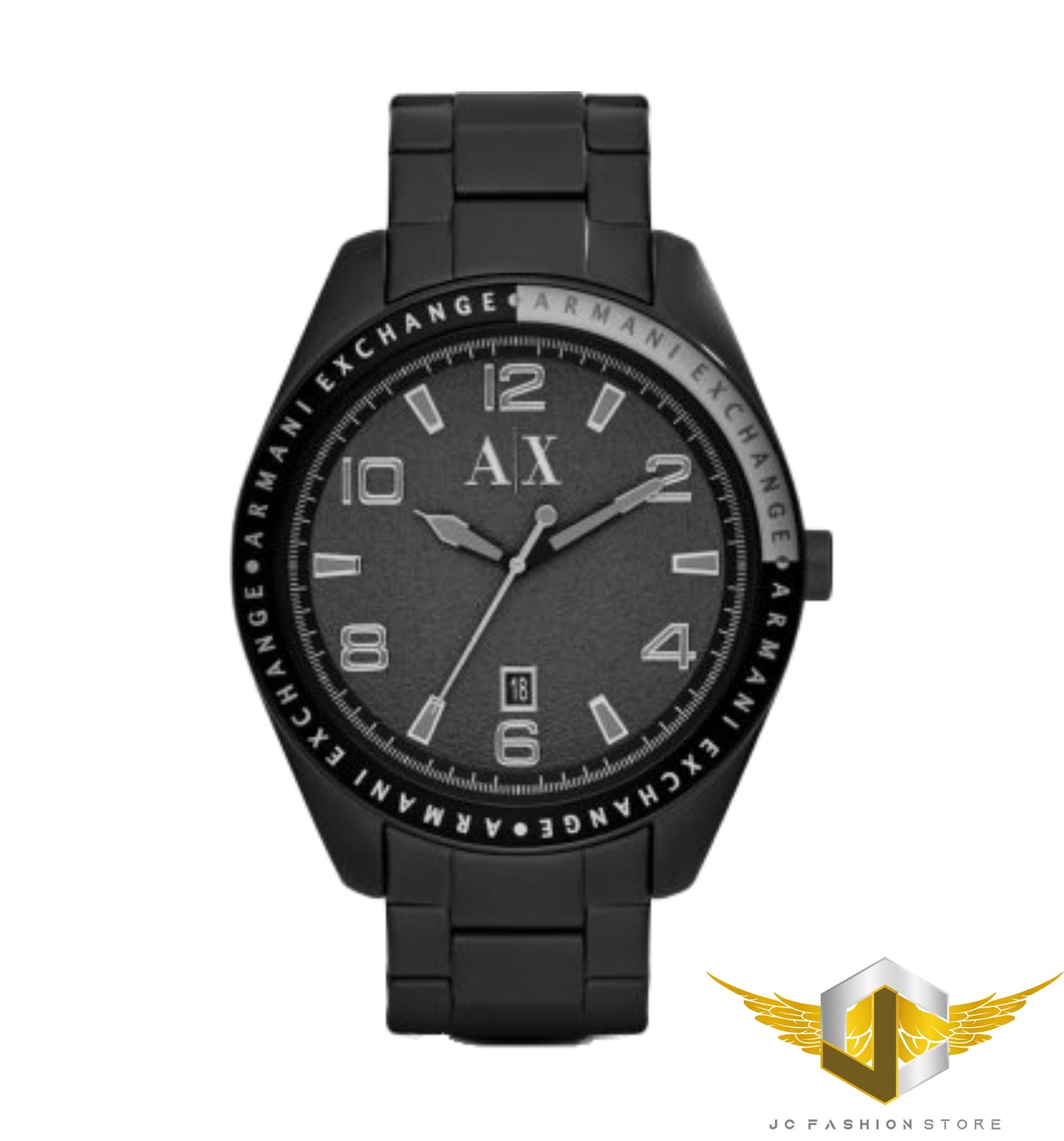 ARMANI EXCHANGE MEN'S LUXURY COLLECTION DRESS BLACK WATCH AX1304