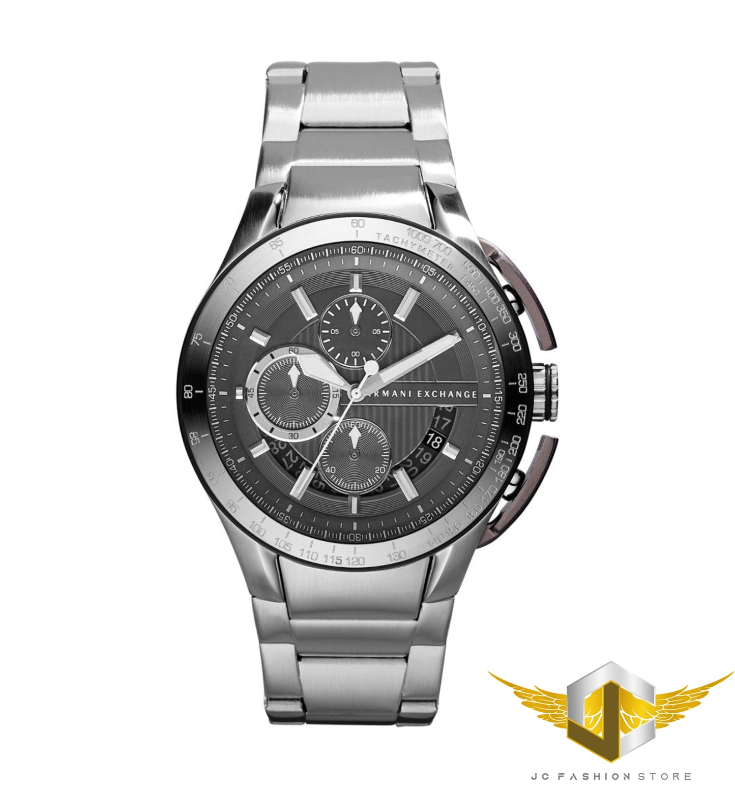 ARMANI EXCHANGE MEN'S CHRONOGRAPH TACHIMETER STEEL WATCH AX1403