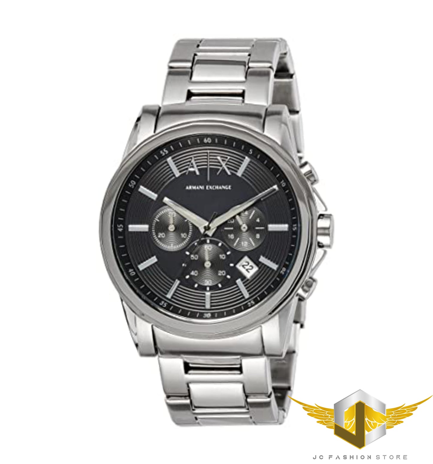 ARMANI EXCHANGE MEN'S CHRONOGRAPH SILVER WATCH AX2084