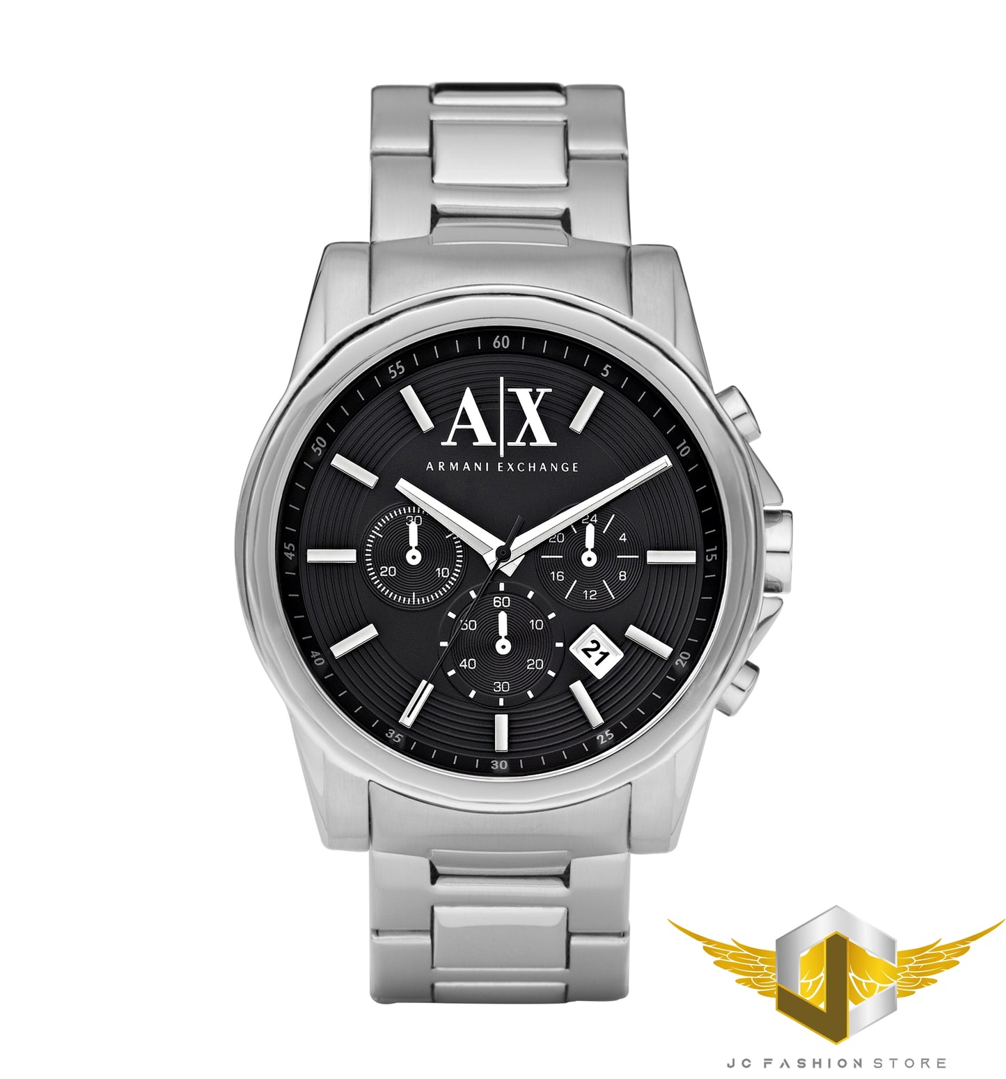 ARMANI EXCHANGE MEN'S CHRONOGRAPH SILVER WATCH AX2084