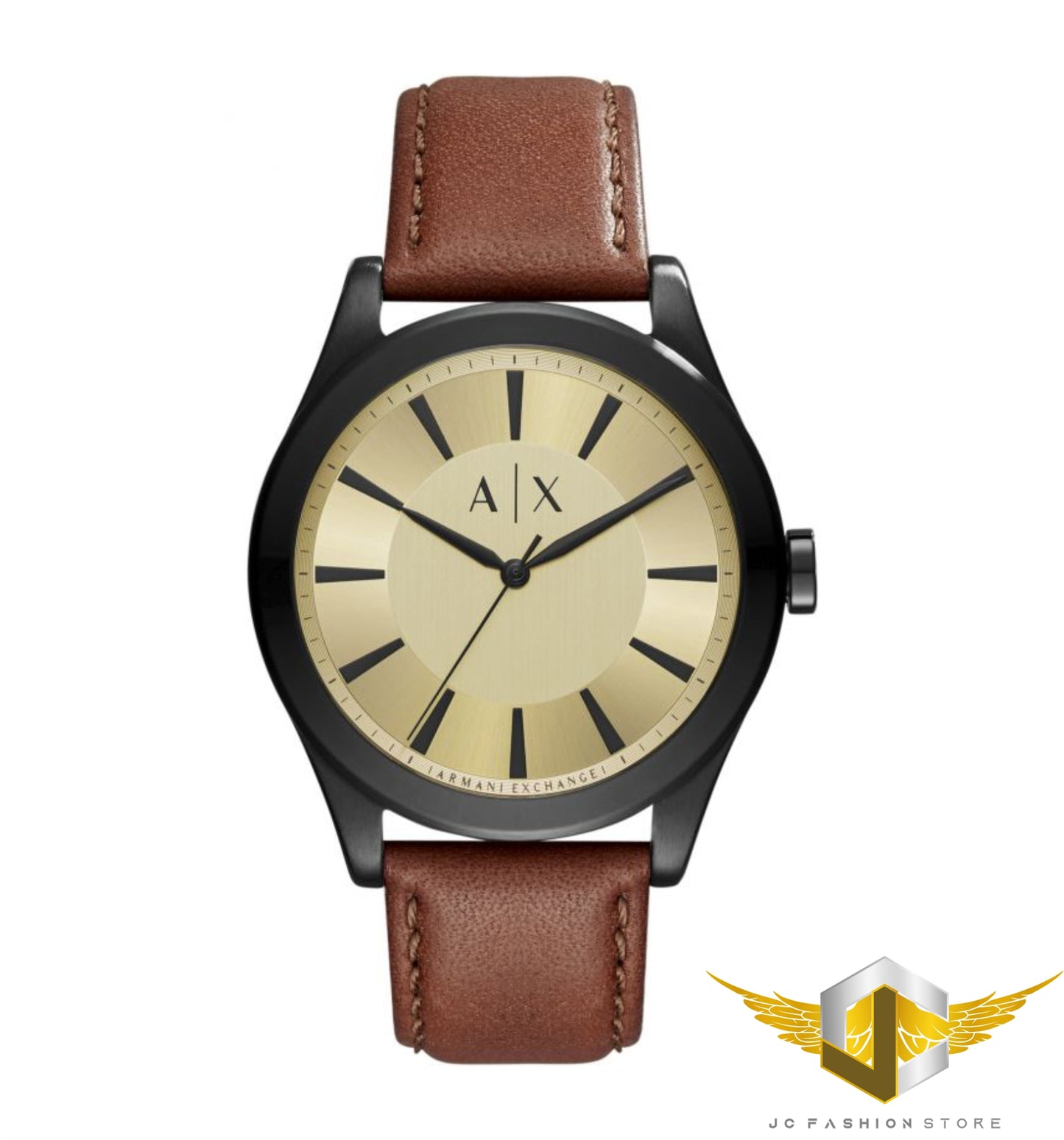 Mens Armani Exchange Leather Watch AX2329