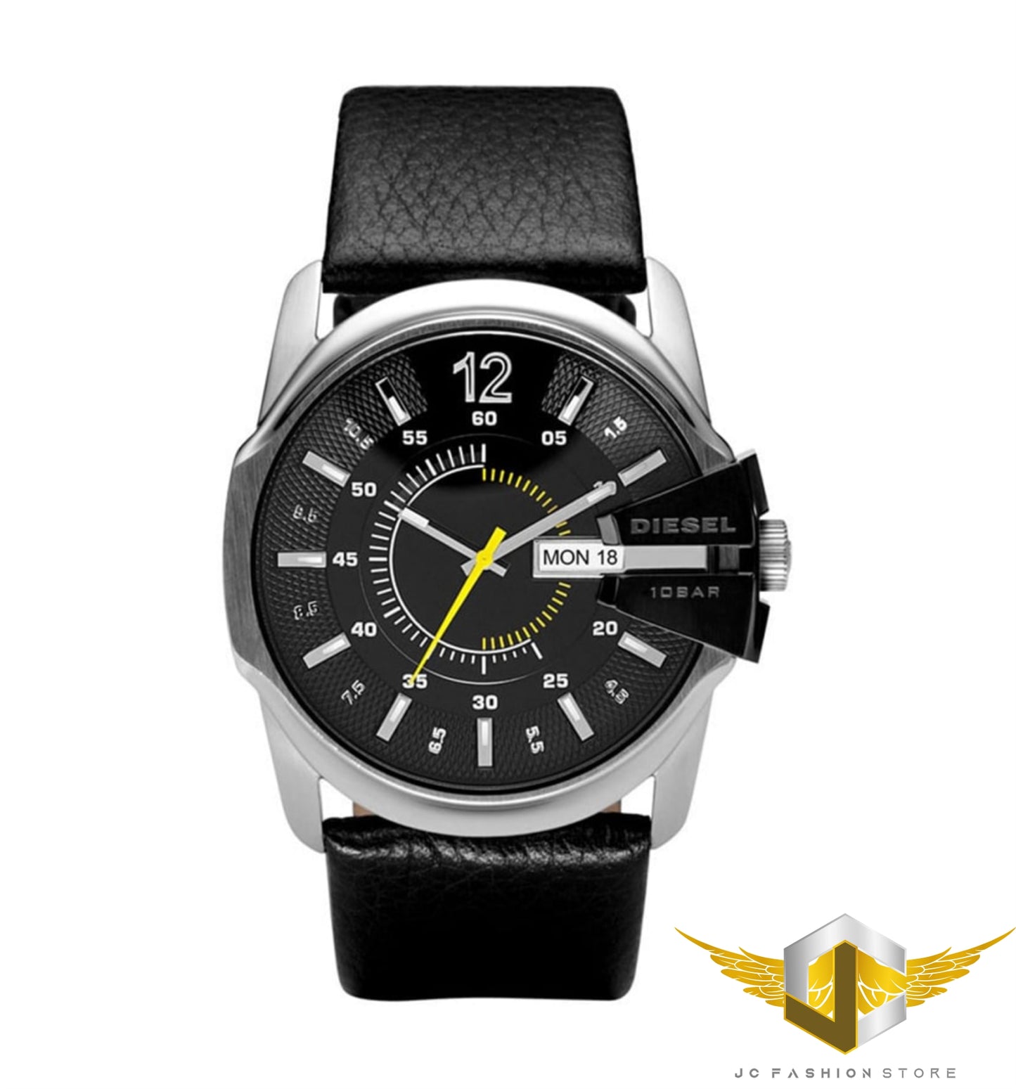 DIESEL MEN'S LEATHER WATCH DZ1295