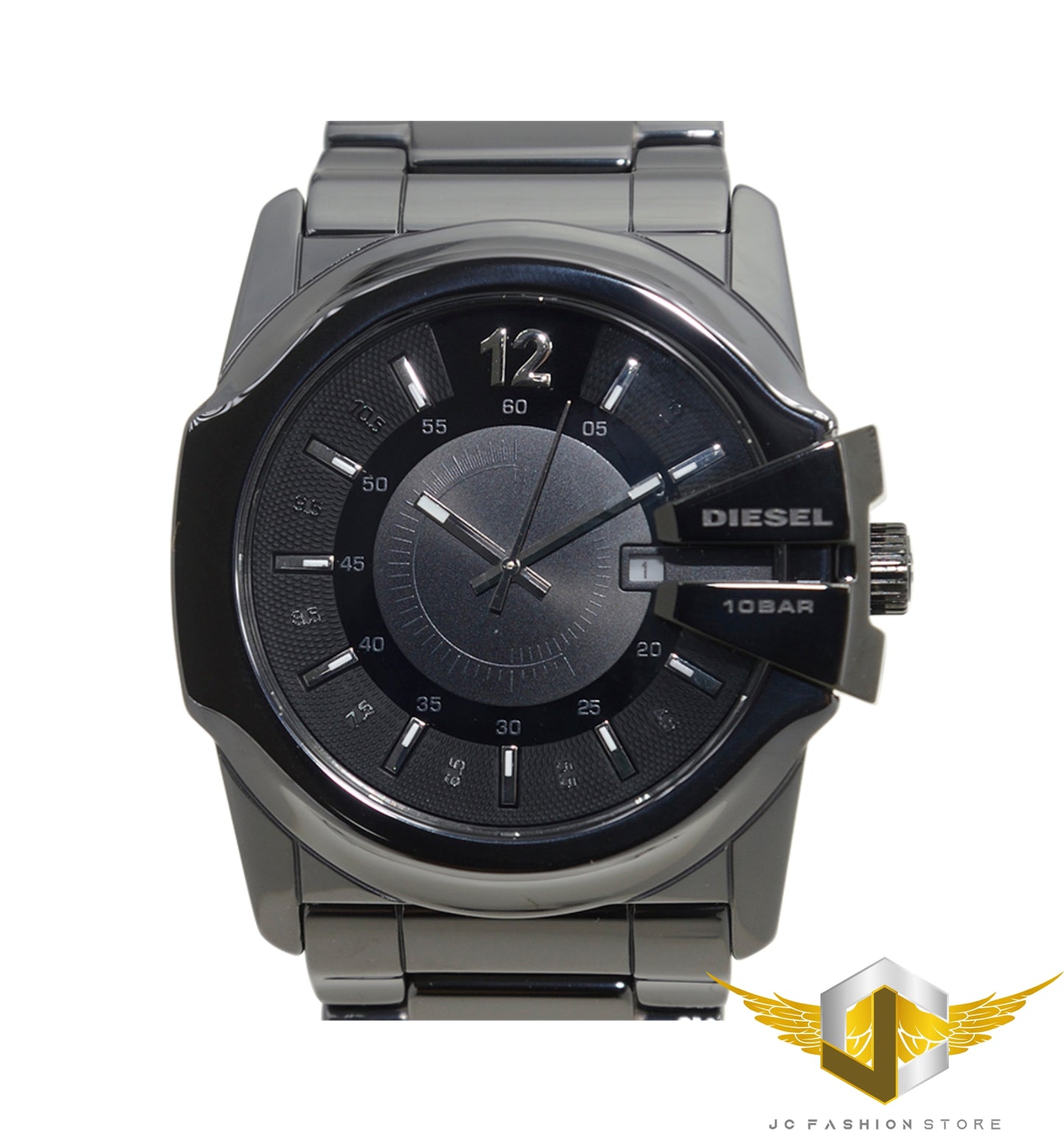 DIESEL MEN'S CERAMIC BLACK RENOVATION WATCH DZ1516