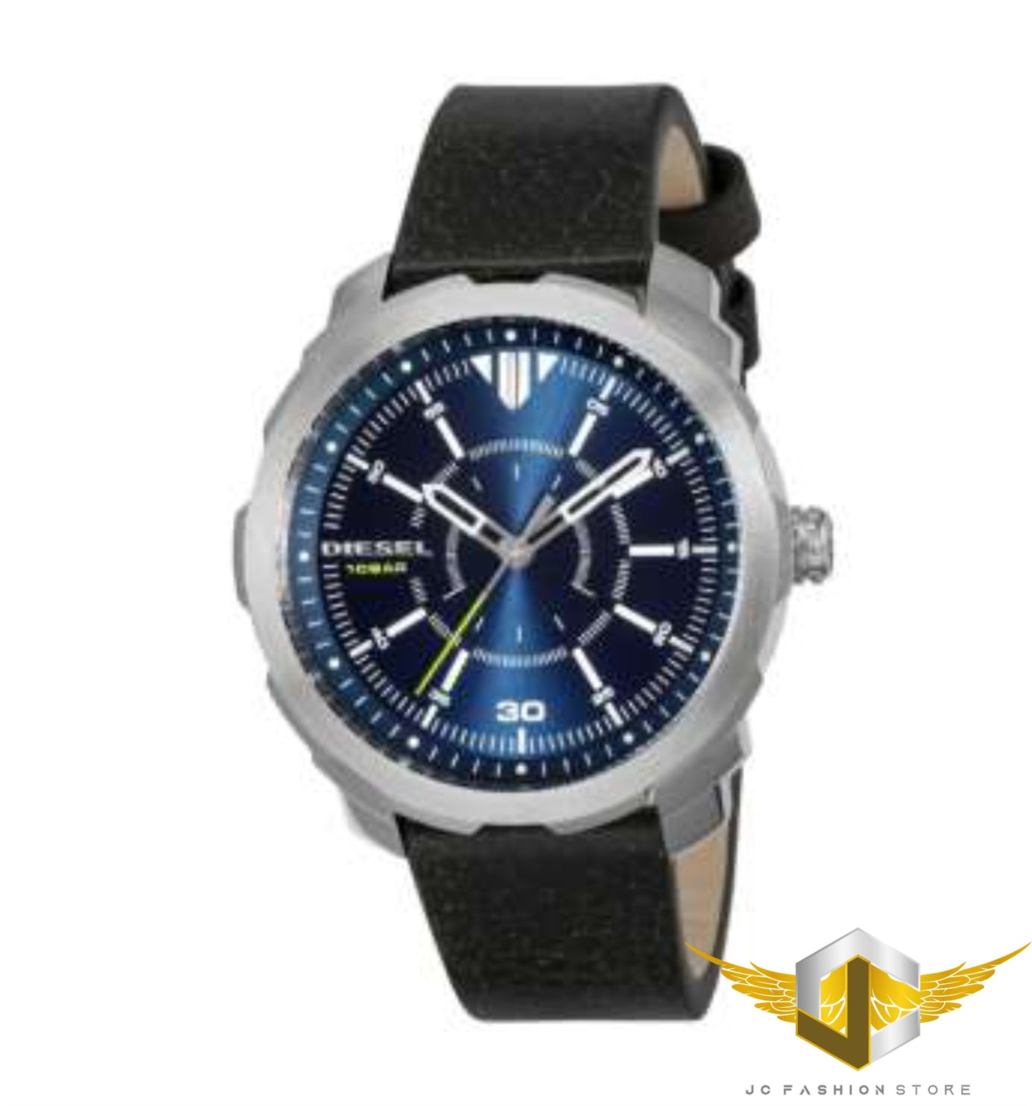 DIESEL MEN'S LEATHER WATCH DZ1787