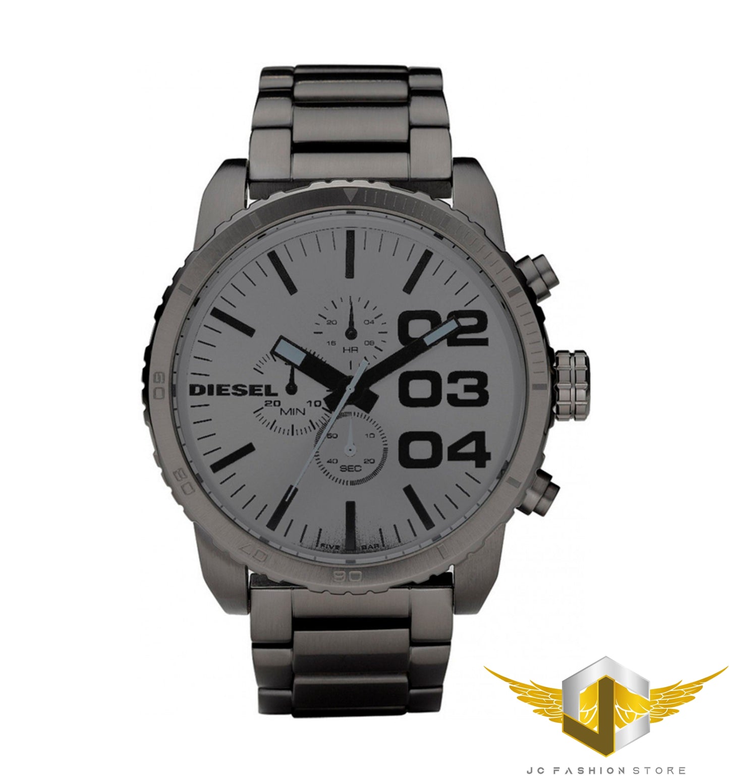 DIESEL MEN'S PREMIUM ROTATING SMOKE WATCH DZ4215