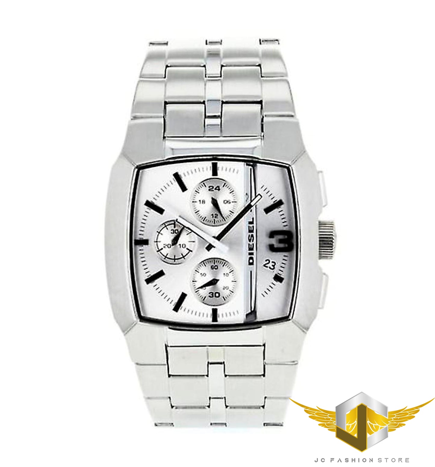 DIESEL MEN'S ICE VERSION SILVER TOP COLLECTION WATCH DZ4258