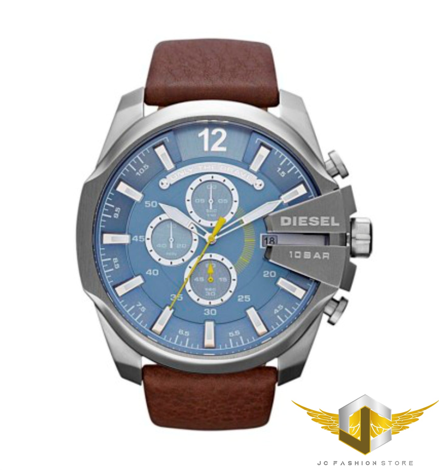 DIESEL MEN'S PREMIUM LEATHER WATCH DZ4281