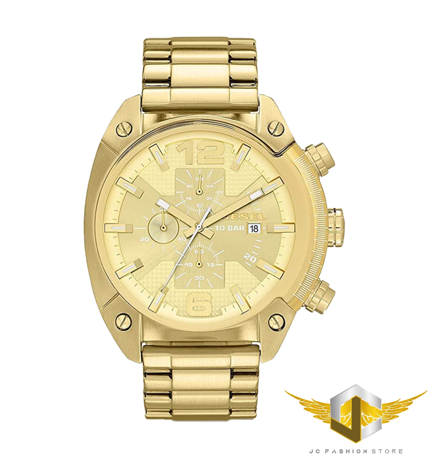 DIESEL MEN'S ALL GOLD WATCH DZ4299