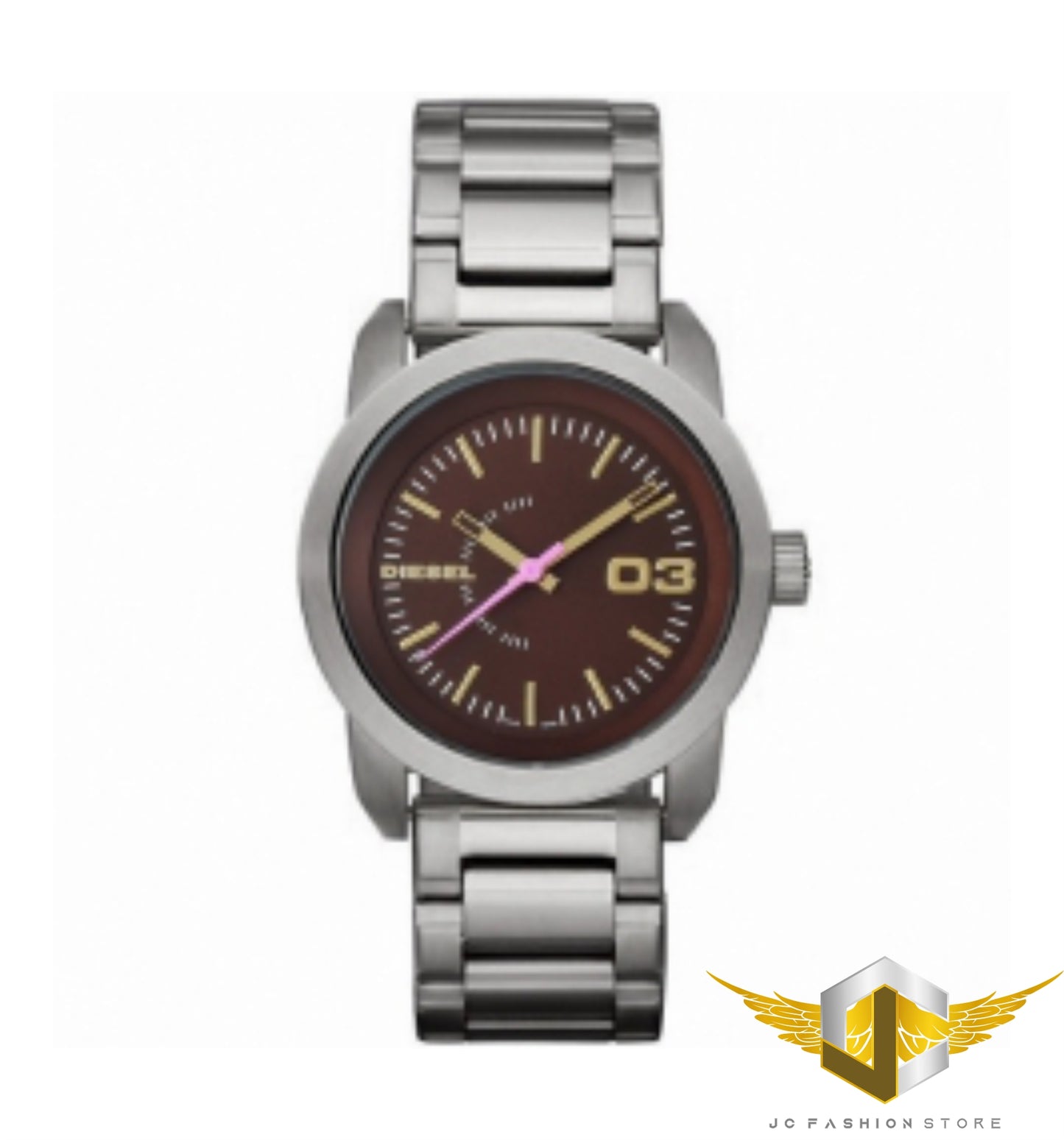DIESEL LADIE'S STAINLESS STEEL SUPER FEMALE SILVER WATCH DZ5279