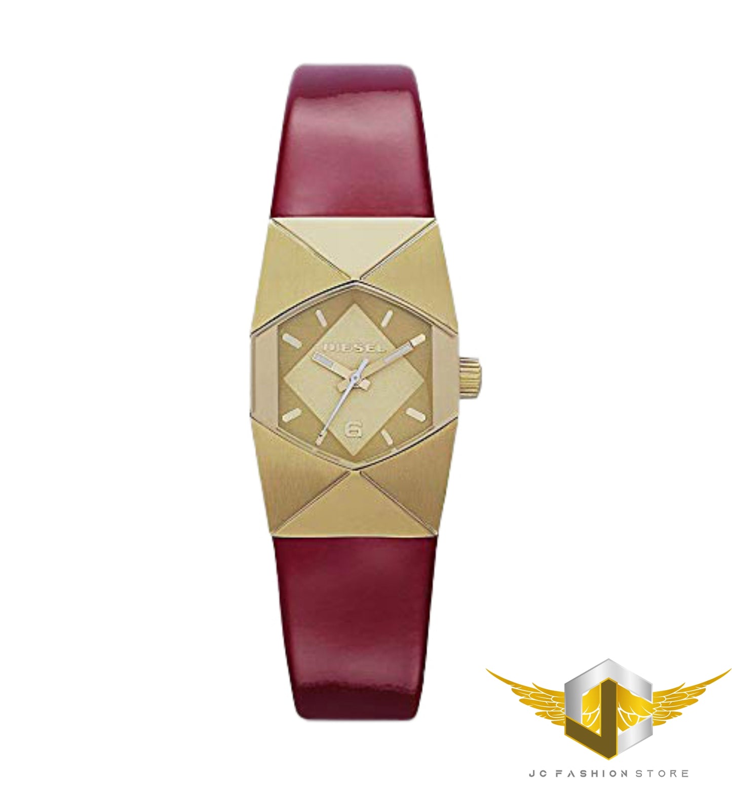 DIESEL LADIE'S RED WINE LEATHER WATCH DZ5325