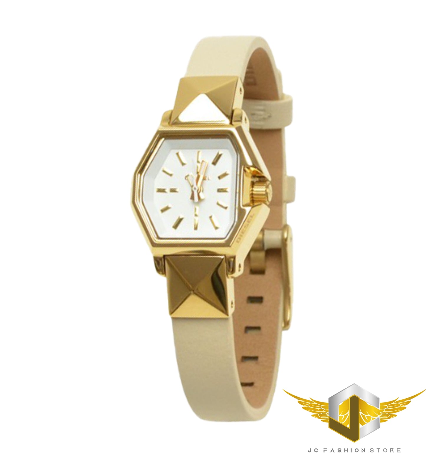 DIESEL WOMEN'S LEATHER WATCH DZ5353