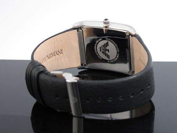 EMPORIO ARMANI MEN'S LUXURY ROMAN NUMERAL SLIM WATCH AR2006