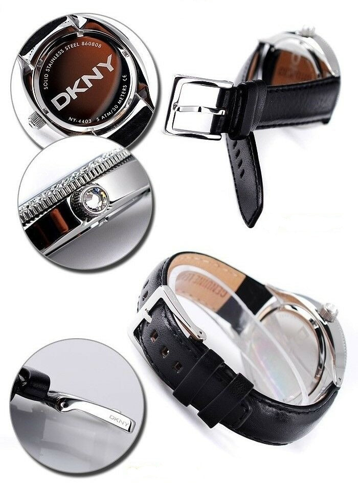 DKNY LADIE'S CRYSTAL LUXURY CRYSTALS DRESS STYLE WATCH NY4403