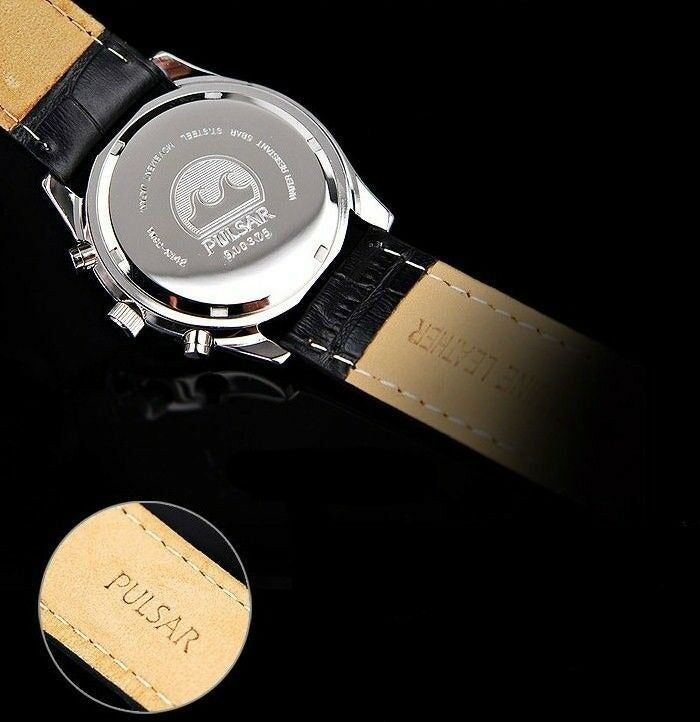 SEIKO PULSAR MEN'S DRESS COLLECTION CHRONOGRPAH WATCH PF8253
