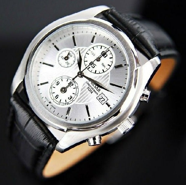 SEIKO PULSAR MEN'S DRESS COLLECTION CHRONOGRPAH WATCH PF8253