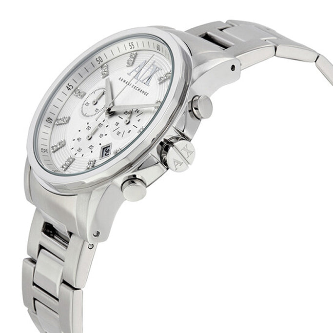 ARMANI EXCHANGE MEN'S CHRONOGRAPH SILVER WATCH AX2505