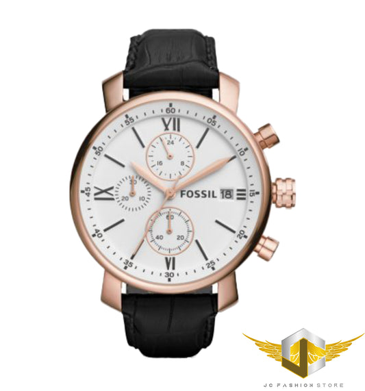 FOSSIL MEN'S CLASSIC EDITION ROSE GOLD CHRONOGRAPH WATCH BQ2162