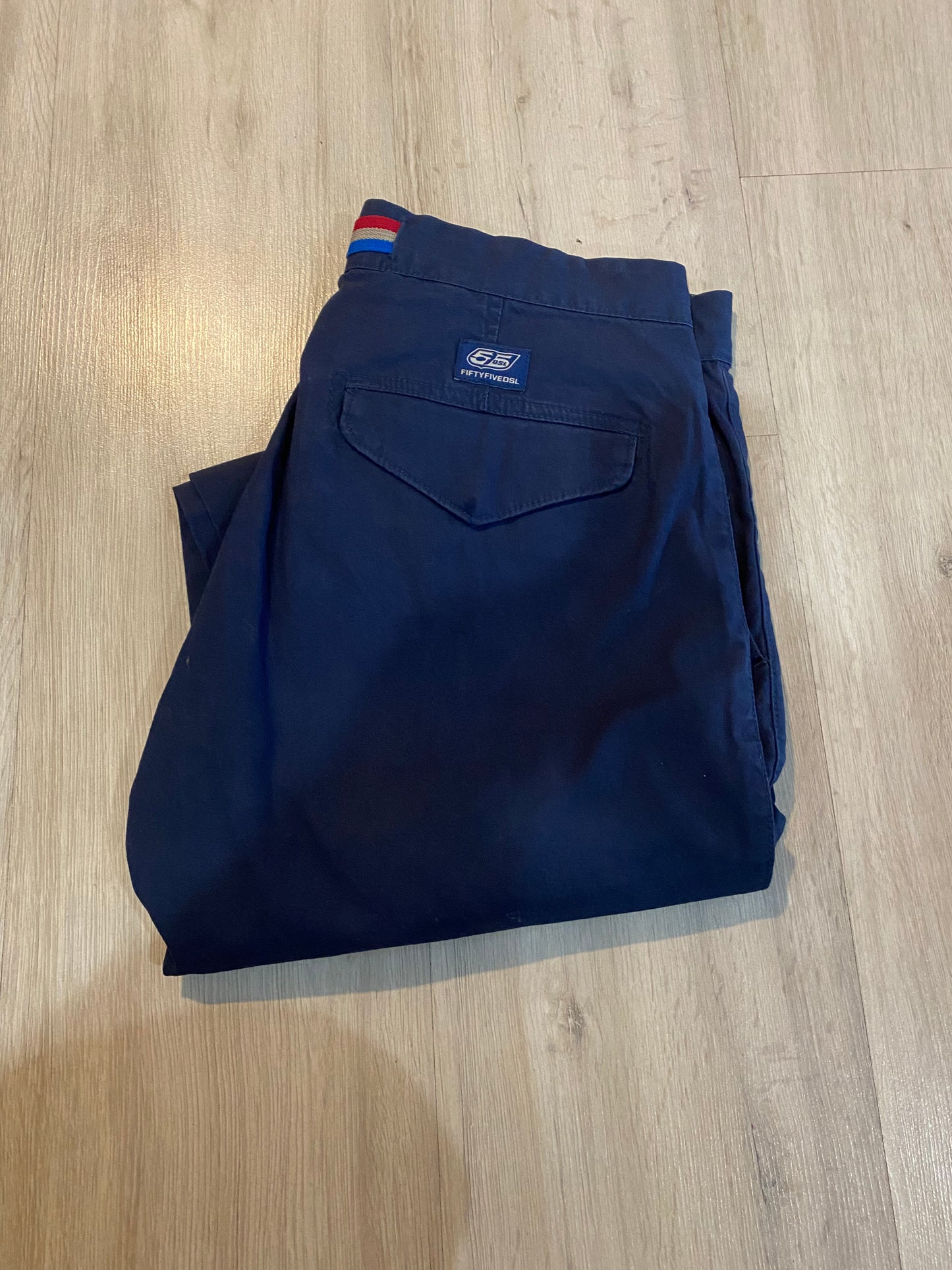 DSL 55  CHINO PANTS BLUE