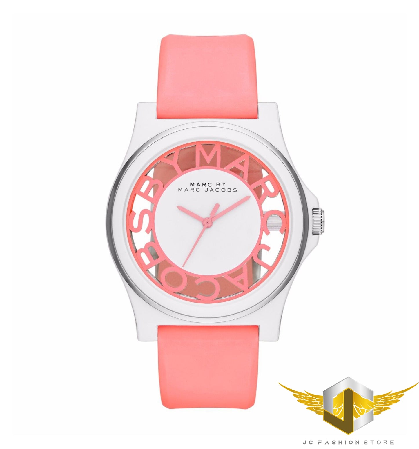 MARC BY JACOBS LADIE'S LUXURY NEON X-RAY DESIGN WATCH MBM4016