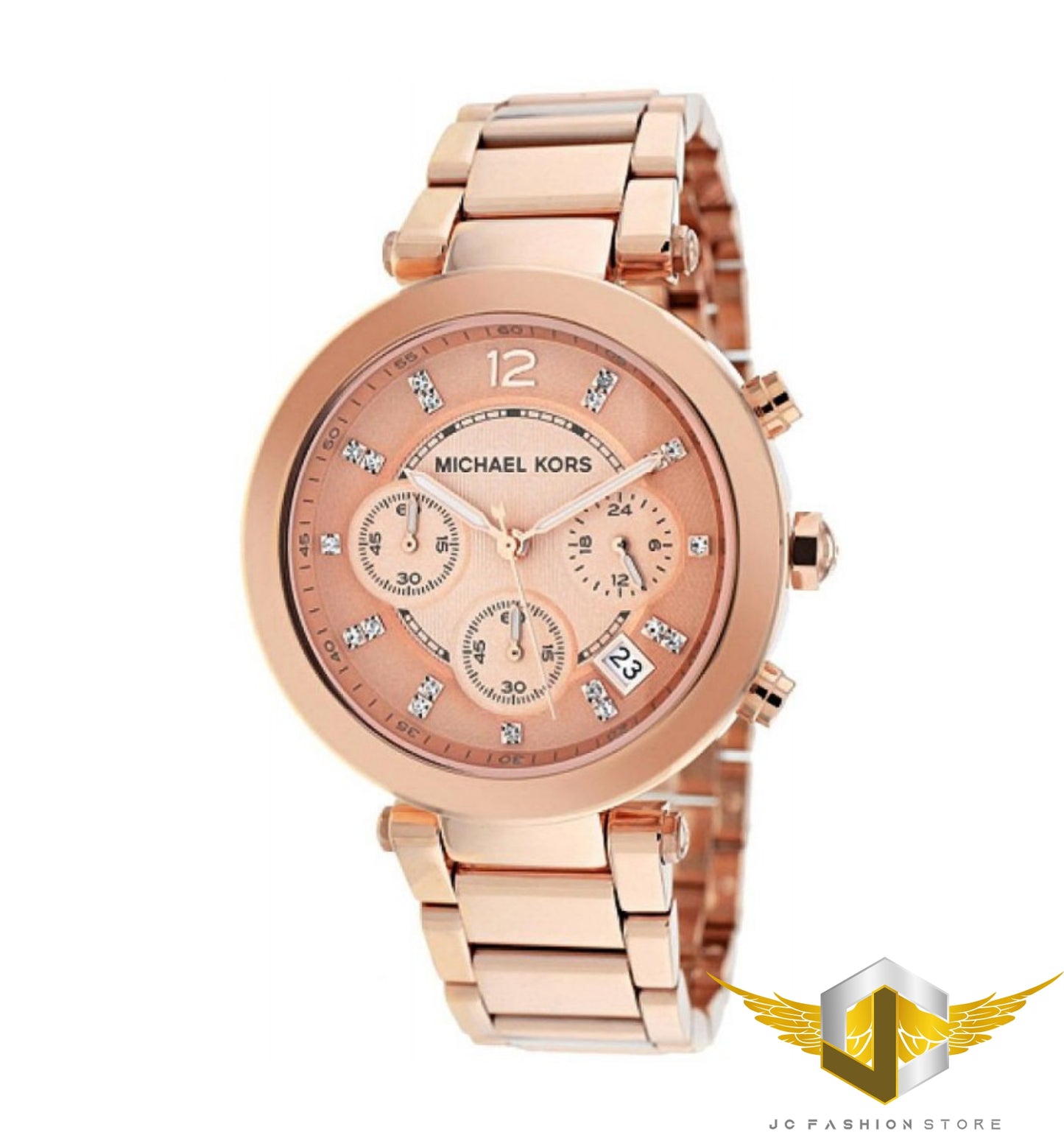 MICHAEL KORS WOMEN'S CHRONOGRAPH PARKER ROSE WATCH  MK5277