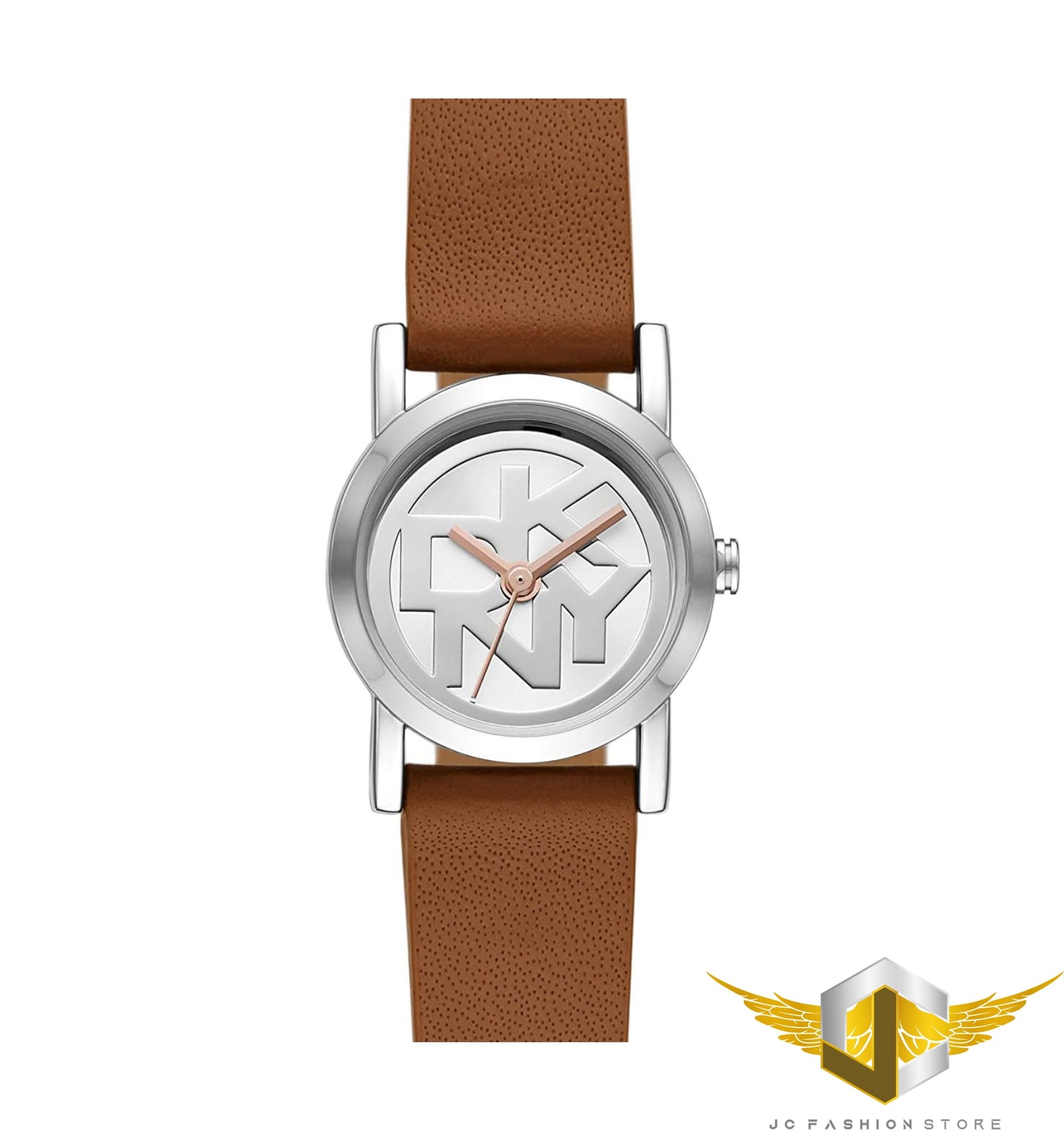 DKNY WOMEN'S BROWN LEATHER COLLECTION WATCH NY2207